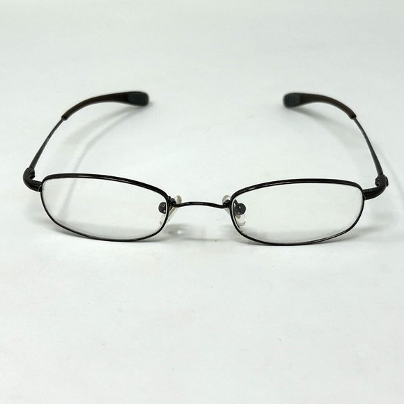 Nike Flexon 4603 200 Walnut  Metal Oval Eyeglasses Frames 45 [] 20 135 Kids - Picture 4 of 13
